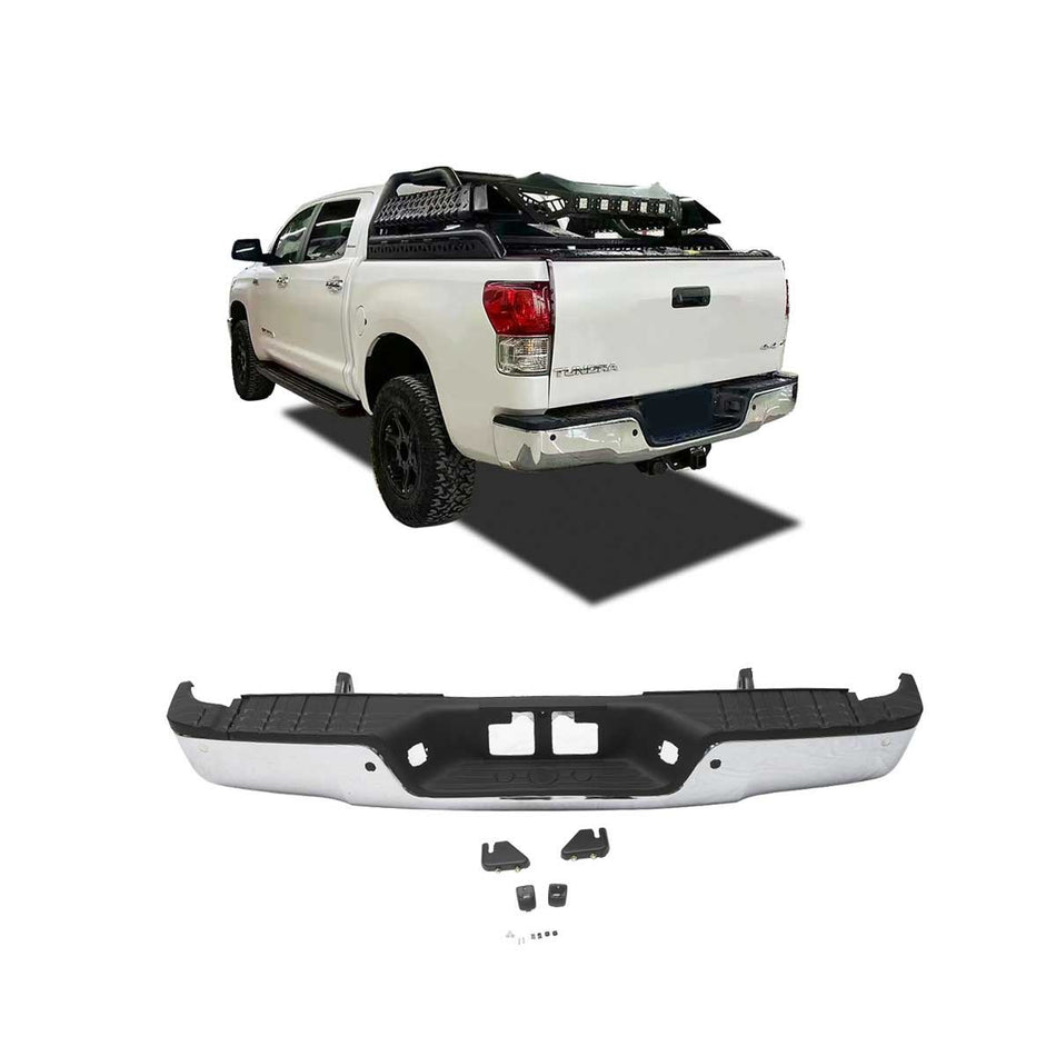 Rear Step Bumper Assembly Replacement for 2007-2014 Toyota Tundra