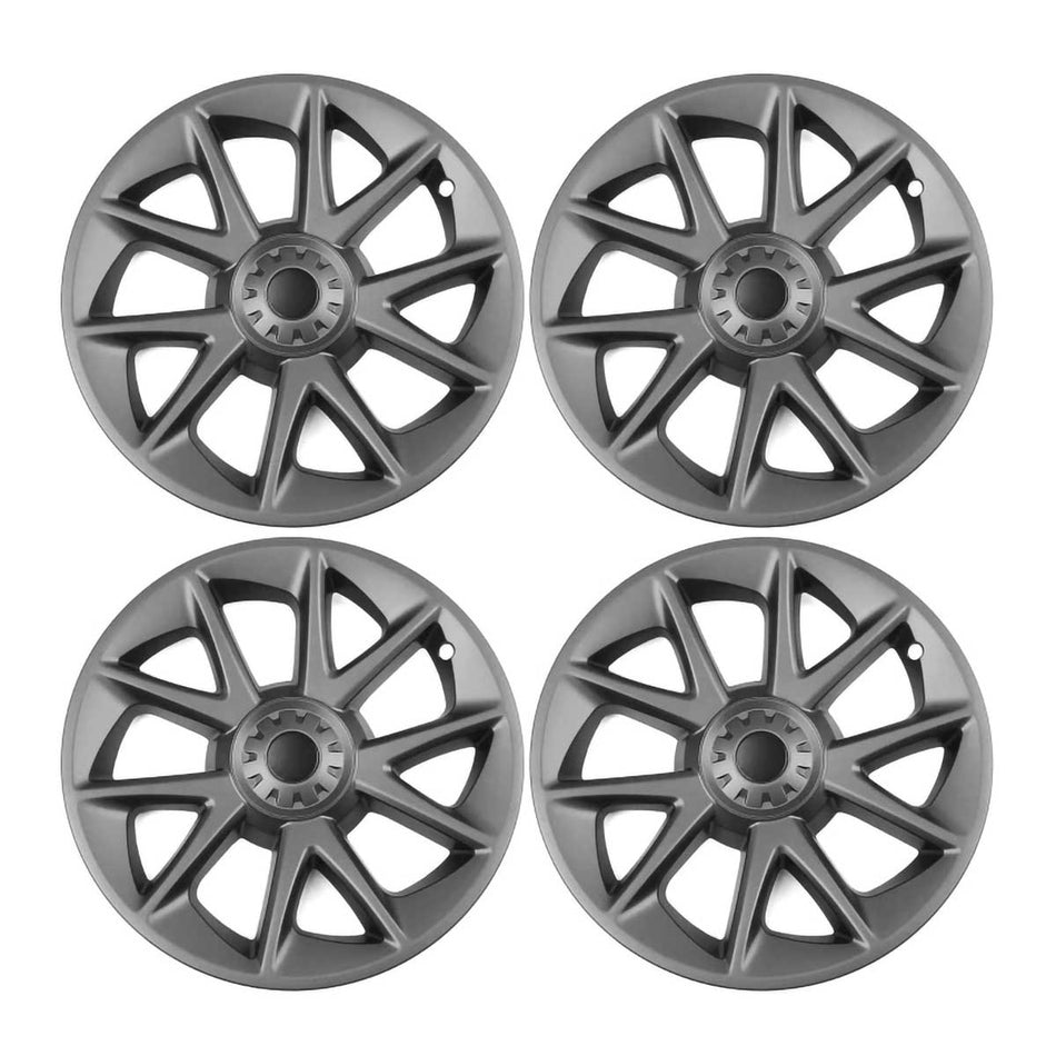 4-Piece Set 18-Inch Blade Style Full Wheel Hub Kit for Tesla Model 3