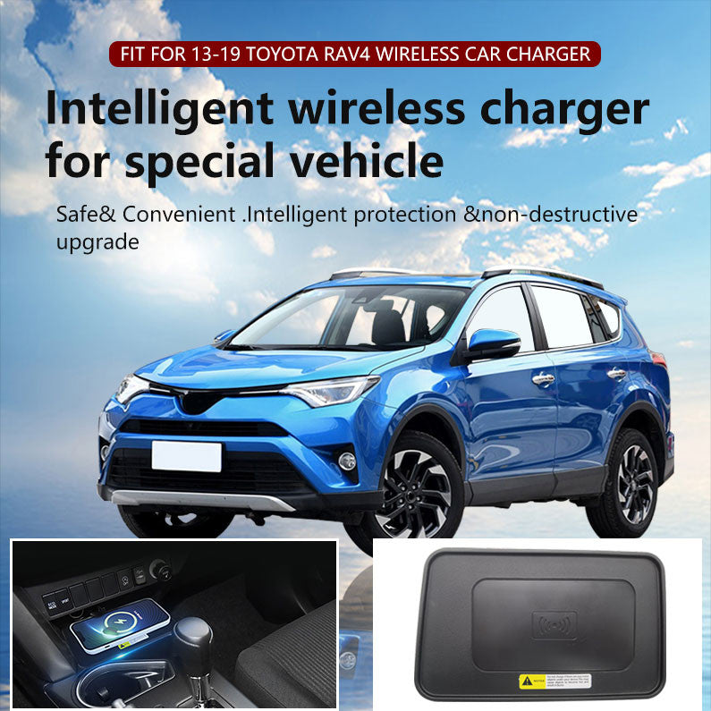 Intelligent Wireless Car Charger For 13-19 Toyota RAV4