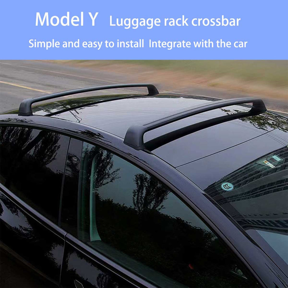 Aluminum Roof Rack Crossbars For Tesla Model Y/3